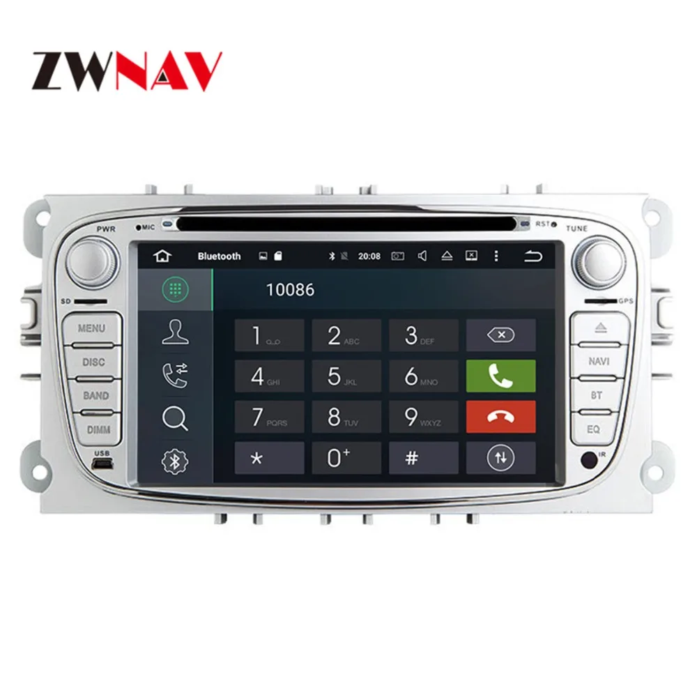 Flash Deal Android 8 4+32GB Car GPS Navigation DVD Player Radio ISP Screen For Ford Focus 2004-2011 FORD MONDEO FOCUS S-MAX Kuga Galax MK3 3