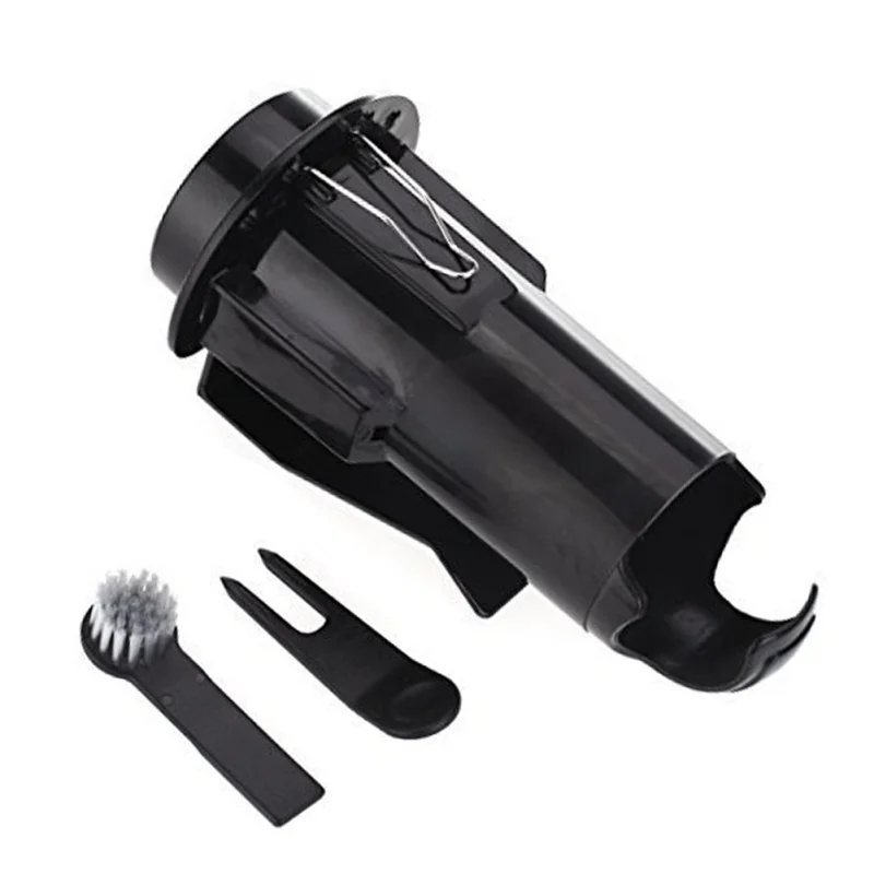 Hot Sale Outdoor Portable Golf Ball Holder Golf Clip Caddy Storage Box Golf Cleaning Tool with Brush gift for Golfer New