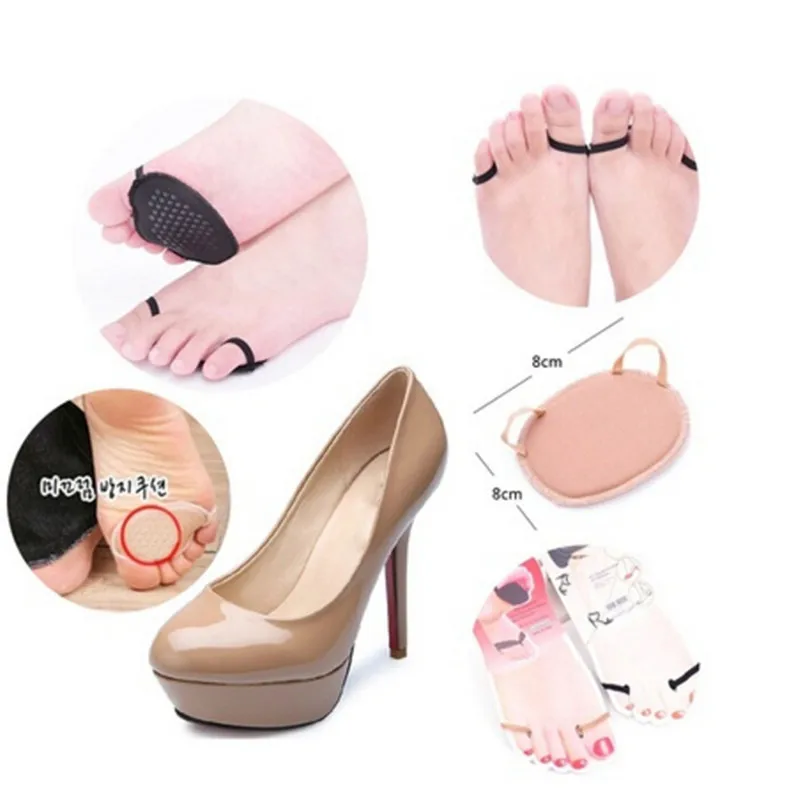2019 Relief Pain Forefoot Arch Support High Heeled Shoes Insoles Flatfoot Orthotics Anti Slip Cushion Pads HOT! | Обувь