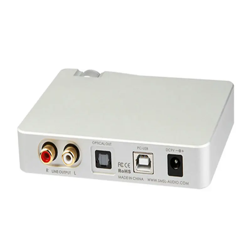 SMSL VMV V2 hi fi аудио USB DAC 32 бит/384 кгц декодер CM6631A ES9023 с усилителем для наушников вход