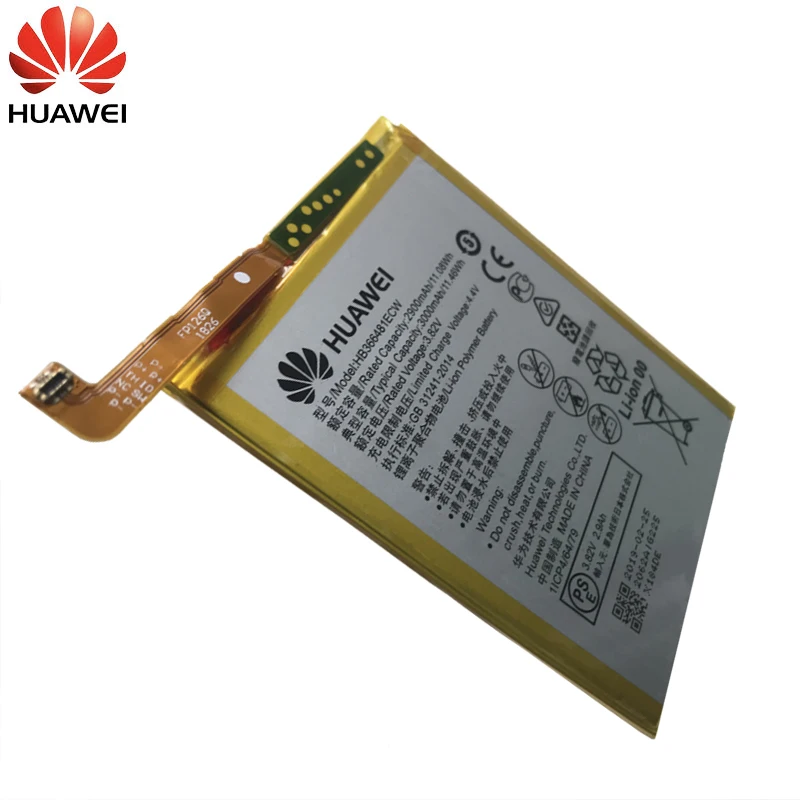 Huawei оригинальный аккумулятор для телефона HB366481ECW P9 P10 Lite Honor 8 9 honor 5C Ascend G9 7C 3000
