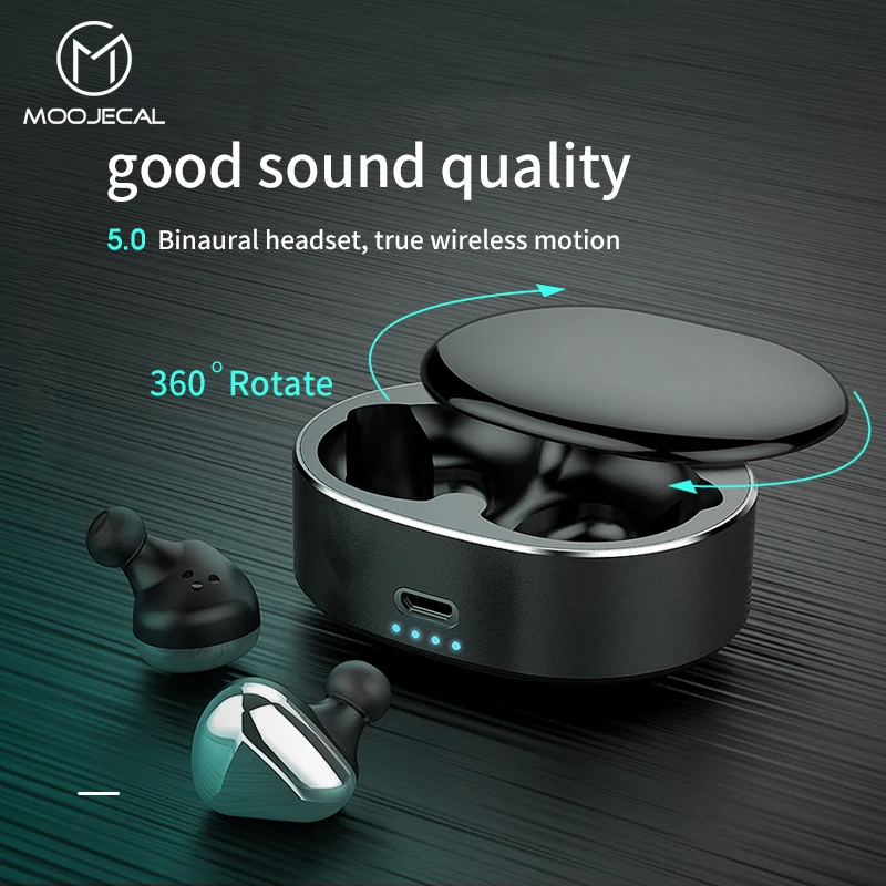 XLtrade T50 TWS беспроводные наушники стерео Bluetooth спортивные игровая гарнитура для