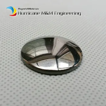 

48pcs Ferrite Magnet Bread Disc Dia. 25x5 mm Polished Shining Jewelry Bracelet Ceramic Magnets for DIY black board home use