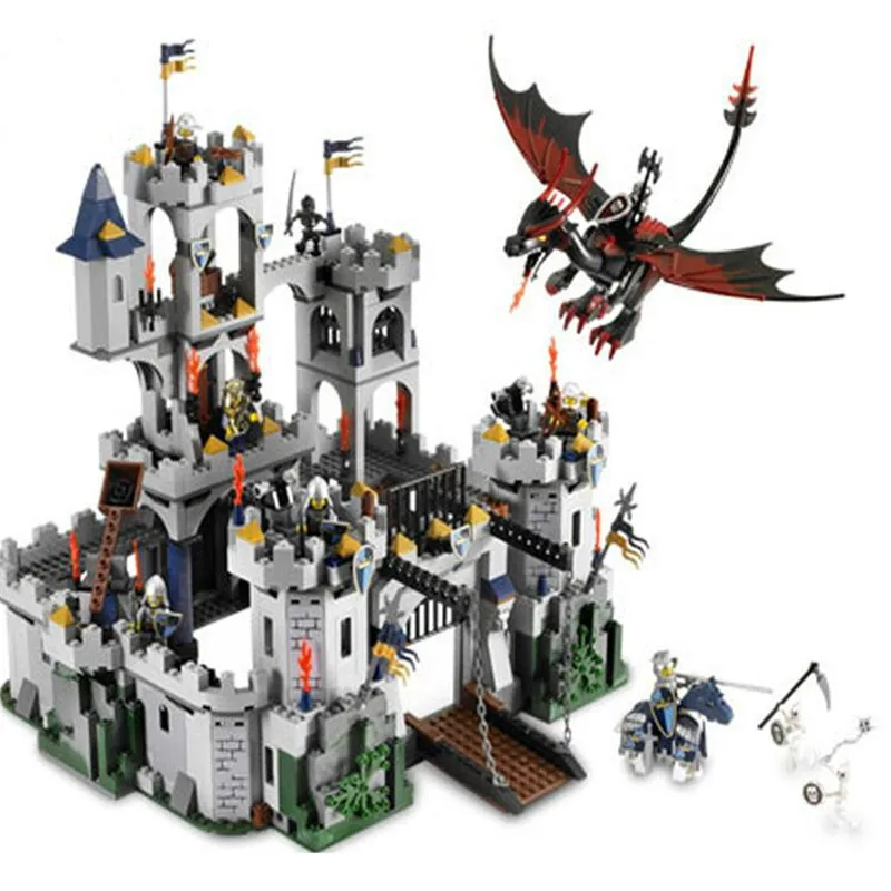 

L Models Building toy Compatible with Lego L16017 1023Pcs Castle Battle Blocks Toys Hobbies For Boys Girls Model Building Kits
