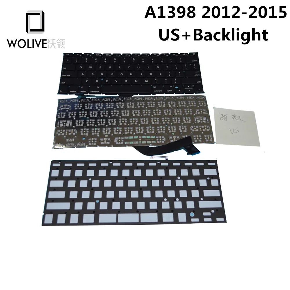 Wolive Genuine US Brand new Keyboard language version US For font b Macbook b font Pro