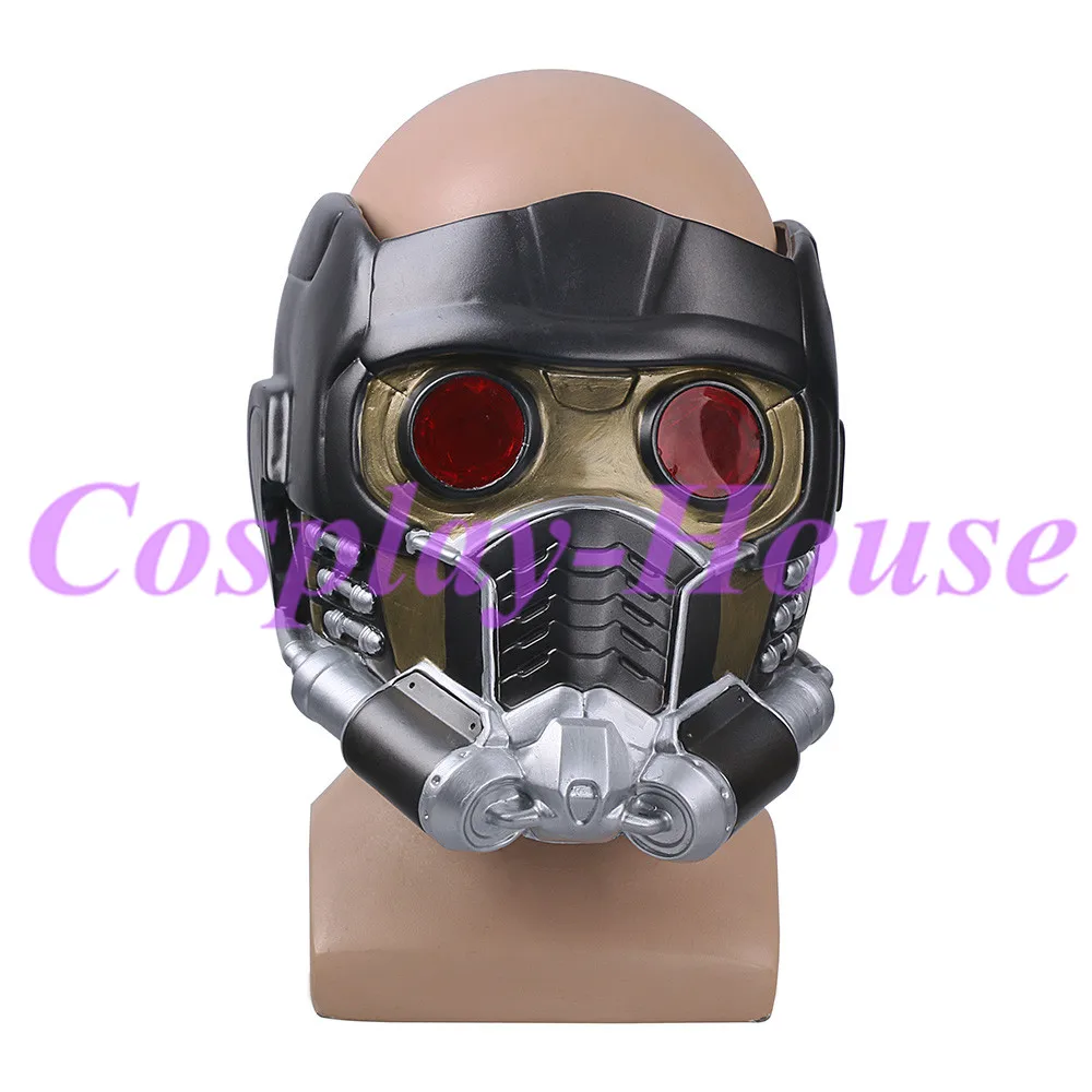 

Cos Guardians of the Galaxy Helmet Cosplay Peter Quill Helmet Star Lord Helmet Party Mask PVC For Adults Halloween