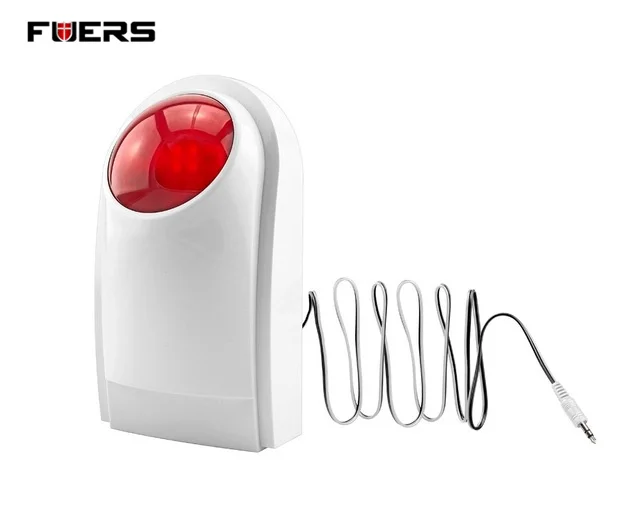 imágenes para Fuers Interior con Cable de Alarma Inteligente Flash Sirena del Estroboscópico Al Aire Libre Con Cable de Alarma GSM Casa de Seguridad del Sistema imágenes para Fuers Interior con Cable de Alarma Inteligente Flash Sirena del Estroboscópico Al Aire Libre Con Cable de Alarma GSM Casa de Seguridad del Sistema