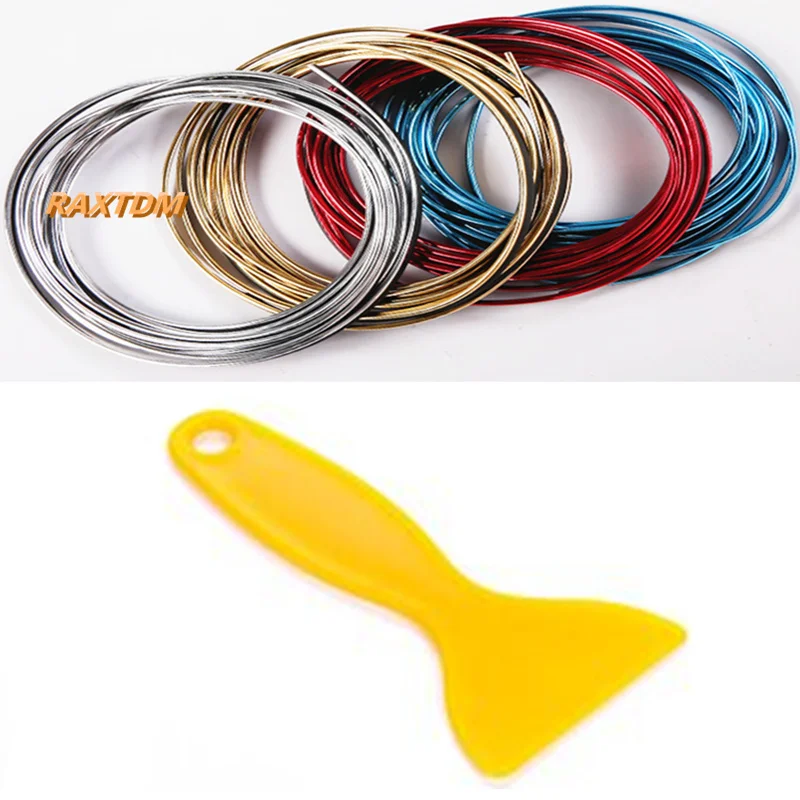 5m Car Interior Exterior Mouldings Trim Decorative Strip Line For Mitsubishi ASX/Outlander/Lancer Evolution/Pajero/Eclipse | Автомобили и