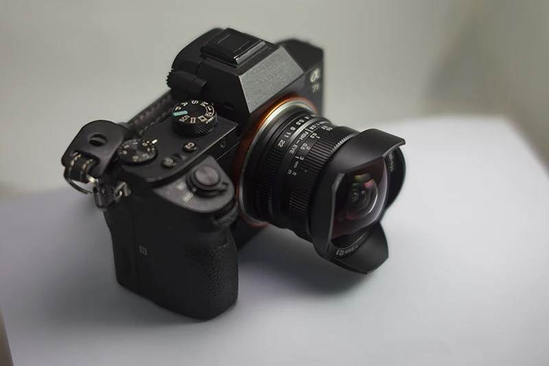 7.5mm f2.8 Wide Angle Lens Fish eye Lens for Sony NEX3 Nex5 Nex6 Nex7