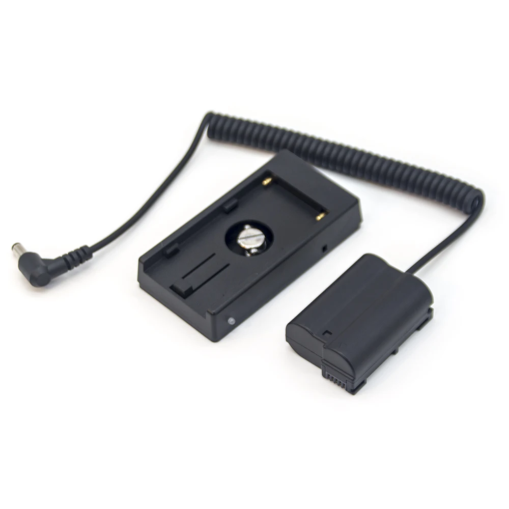 

FOTGA EN-EL15 Dummy Battery Power Supply DC Coupler EP-5A with F970 for NikonD500 D600 D610 D750 D800 D810 D850