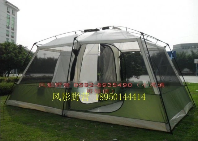 Подлинная KRD двухслойная штормовая палатка с двумя спальнями, 6 человек, Всесезонная палатка для кемпинга, A-062