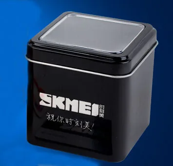 

1PCS Original SKMEI Brand Watch Box Gift Box Free Shipping Metal Box And WIth SKMEI LOGO
