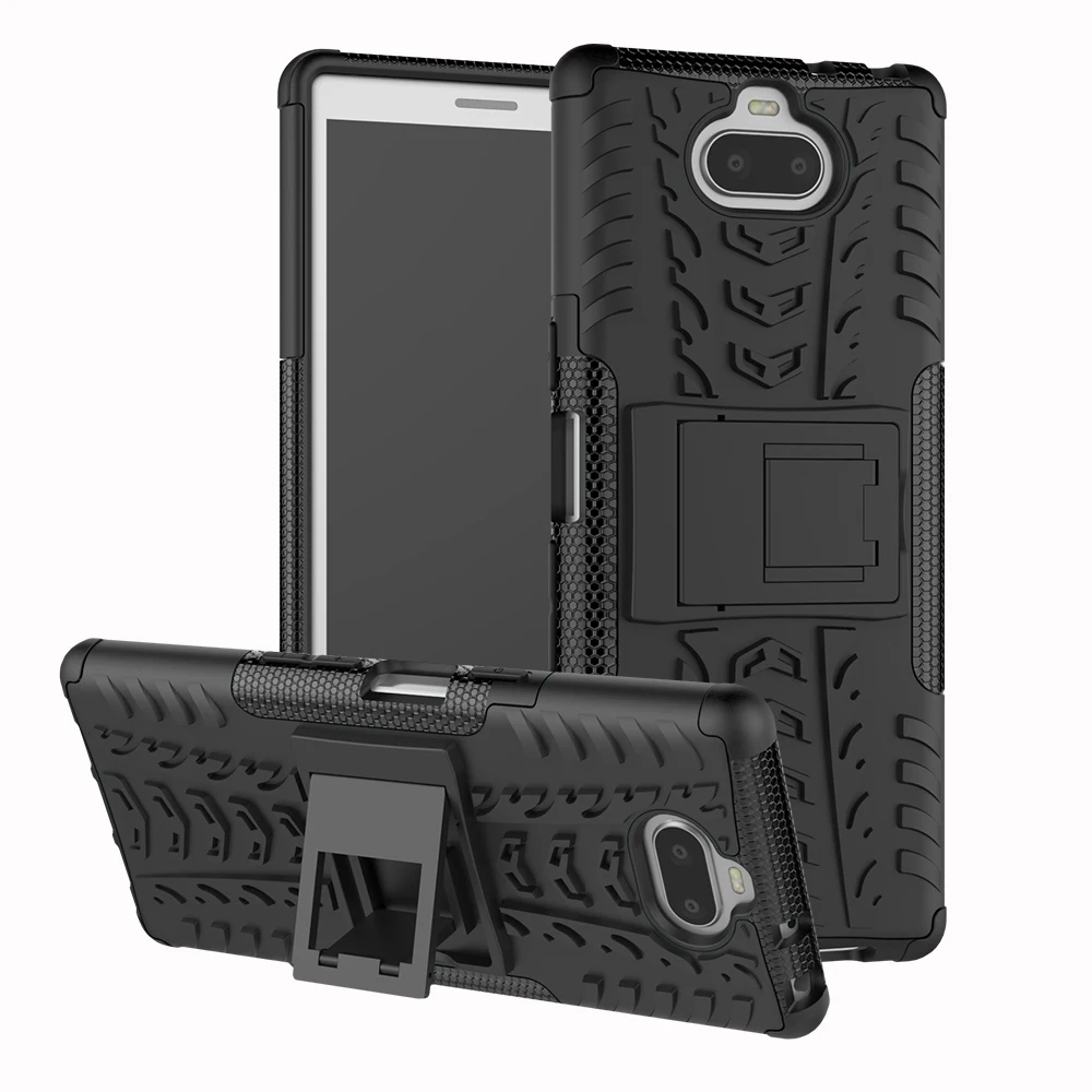 

Cases For Sony Xperia XZ4 XZ3 XA3 Ultra XZ2 Premium XZ1 Compact L3 L2 L1 Phone case Armor XA2 Plus Back Cover Soft TPU+PC Coque