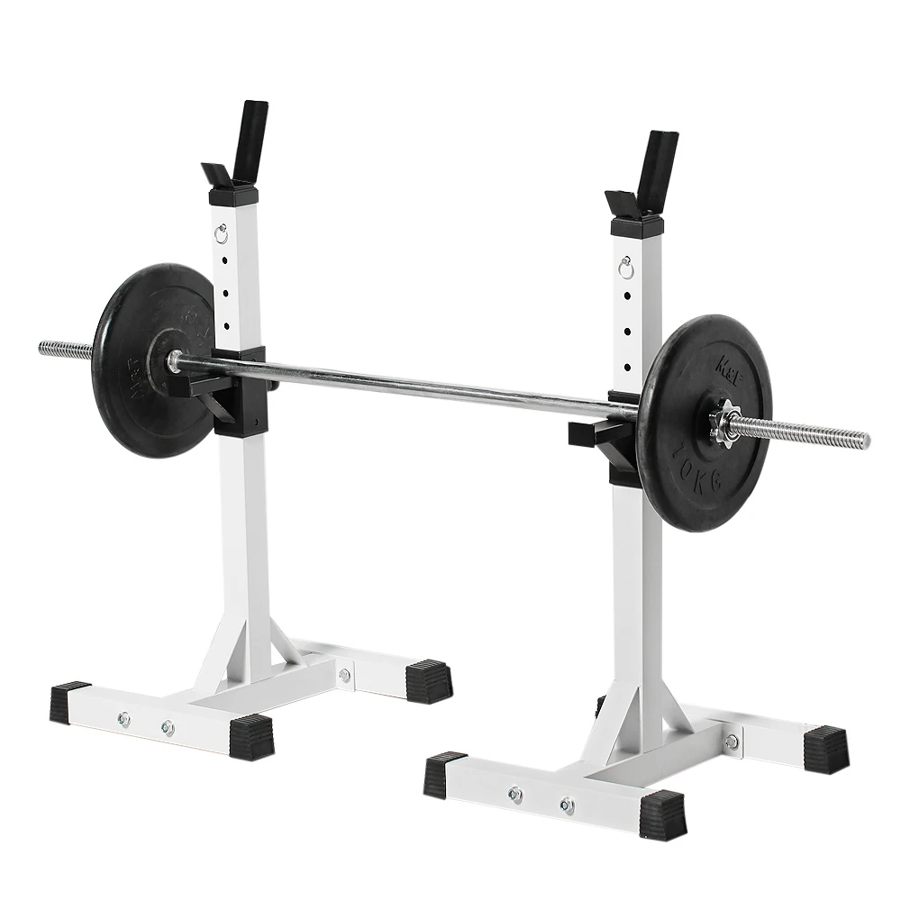 1Pair Adjustable Squat Stands13 8KG Durable Standard Solid