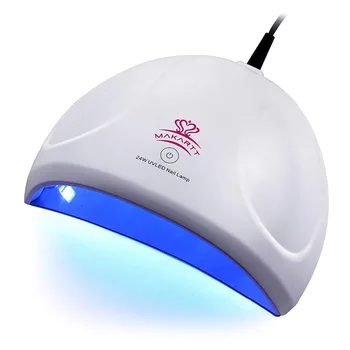 

Makartt 24W Fast Curing Nail Lamp Easy Operation with One Button Of Automatic 90s Curing Timer Double Light UV LED Nail Dryer