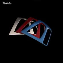 Tonlinker 1 шт. автомобильная подставка из нержавеющей стали декоративный лайтбокс чехол наклейки для Bmw 3 4 серии 3GT 320li 316i аксессуары