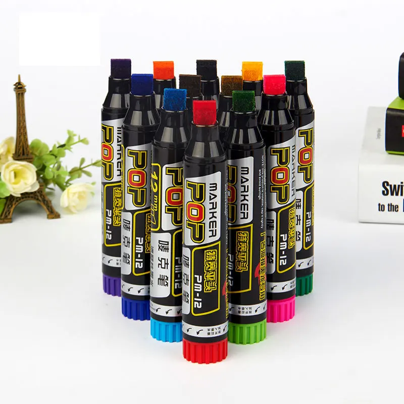 POP Mark pen wholesale poster set can add ink Mark grams pens copic