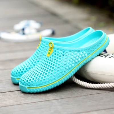 Outdoor Beach Shoes  Summer Hollow Slippers Fashion Outdoor Breathable Casual Couple Beach Sandal Flip Flops Shoes Beach Slipper-10
