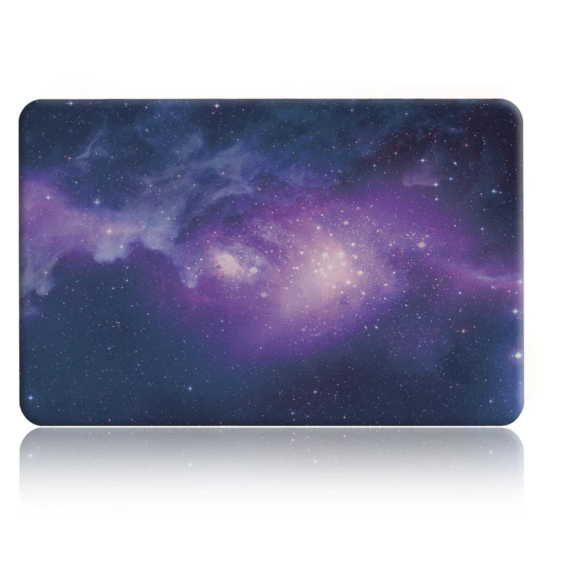 Новая мода Звездное небо скраб Матовая оболочка для Apple MacBook Air Pro retina 11 11,6 12 13,3 15,4 новый Pro 13 15 крышка чехол ноутбука