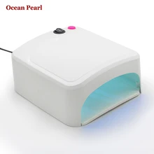 OCEAN PEARL CCFL UV lamp Nail Dryer 36W UV Lamp nail gel polish Curing Light Nail Art Tools Suitable For Hands And Feet 818A