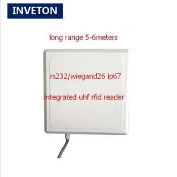

PR9200 multiple tags ISO18000-6c uhf rfid reader RS232/ip67 9.2dbi antenna circular polarization for warehouse/asset management