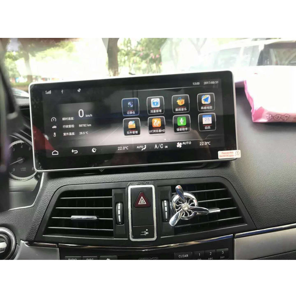 Sale 10.25 inch Display 8 Core 4+64G Car Android 8.1 for Mercedes Benz E Coupe C207 W207 Command System Touch Screen Head Up Monitor 2