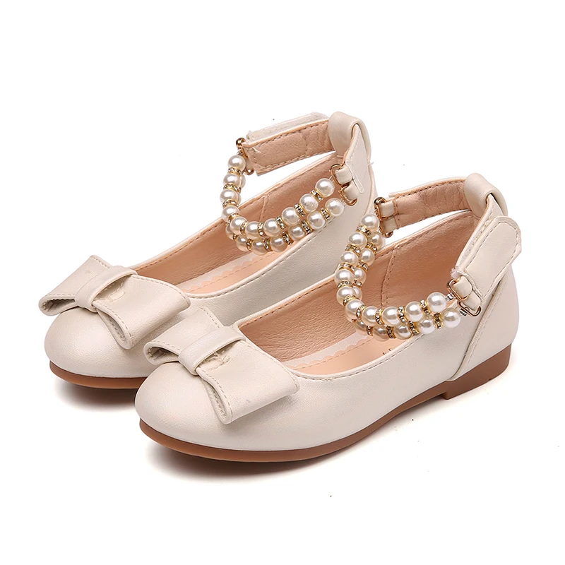 Alicorn Girls Glitter Casual Bowknot Mary Jane Flats