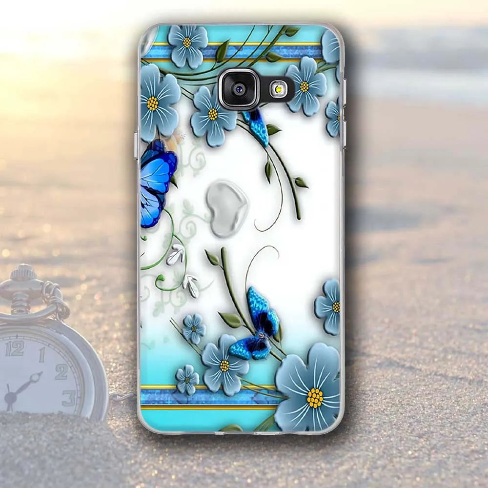 Luxury 3D Relief Printing Soft TPU Case For Samsung Galaxy A3 2016 A3100 A310F Silicon Cover 5