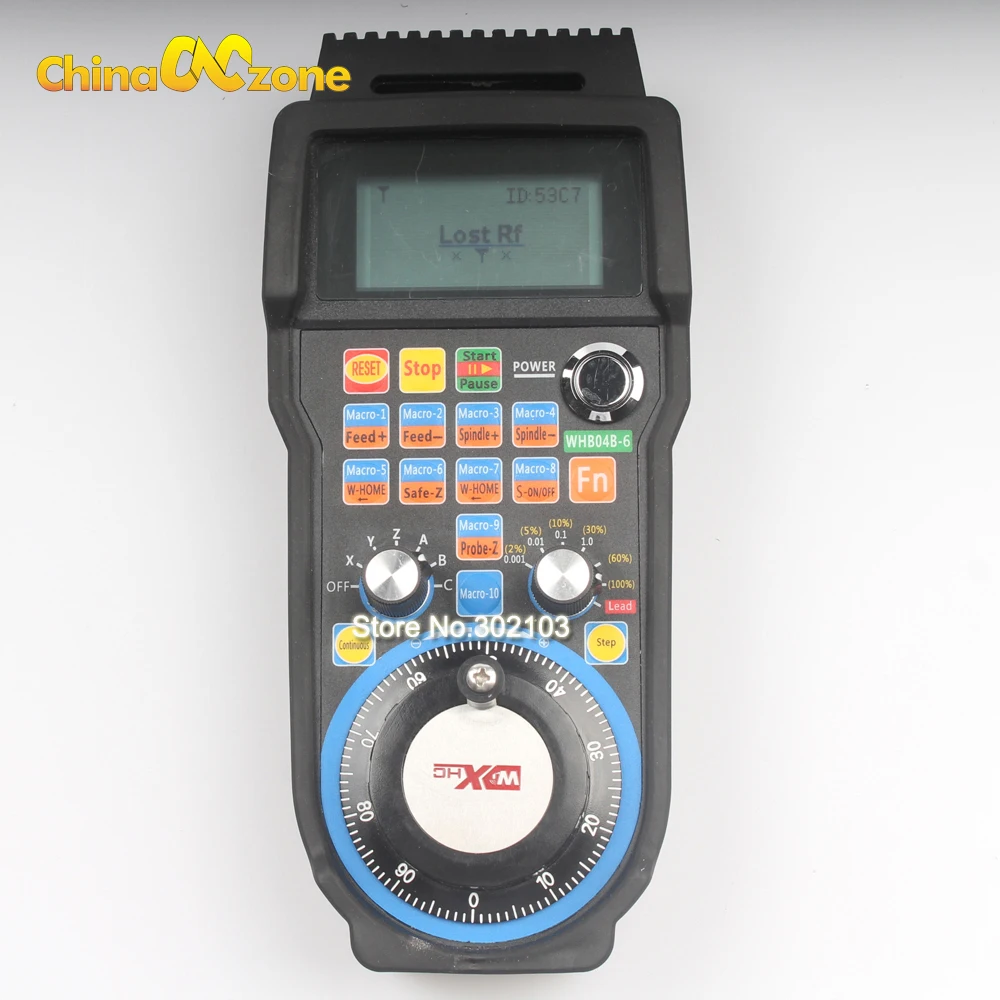 40 Meters Wireless Mach3 MPG Pendant mpg lathe Handwheel for CNC Mac.3, 4 axis Price WHB04B-4 WHB04B-6