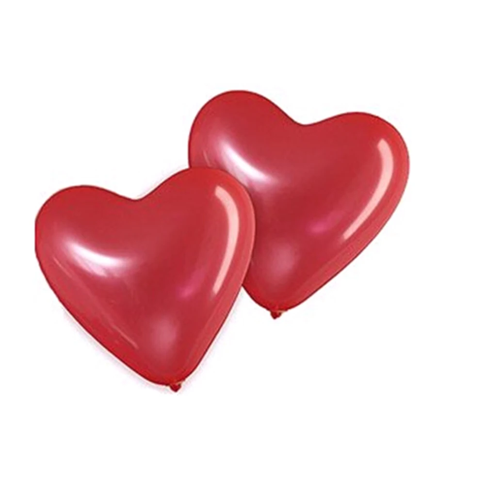 100pcs Romantic Love Heart Shape Balloons Latex Balloon For Wedding
