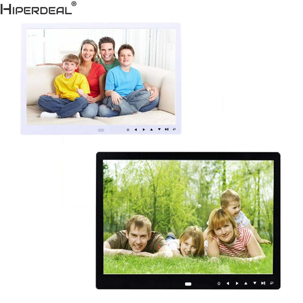 

HIPERDEAL Smart House 12-Inch Front Touch Screen Button High-Definition Screen Digital Photo Frame