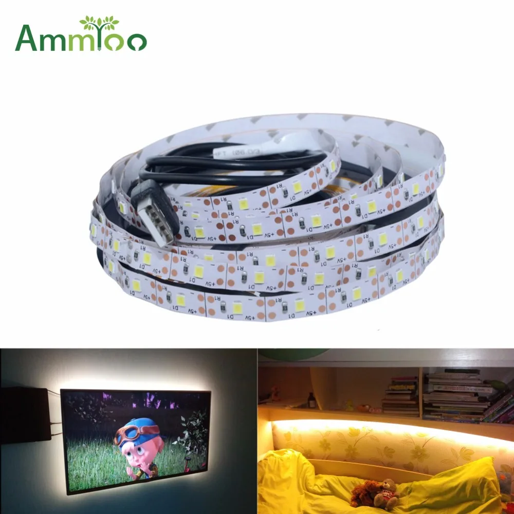 Светодиодный светильник SMD2835 5 В 50 см 1 м 2 3 4 м|night light|light night5v led light |