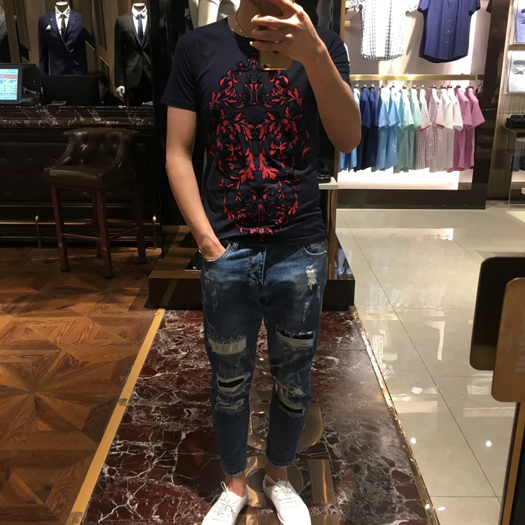 T font b shirt b font 3D font b Men b font Fashion 2017 Summer Short
