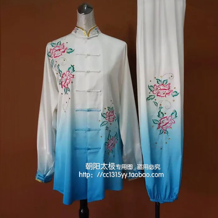 Customize Tai chi font b clothing b font taiji clothes Martial arts kungfu uniform outfit wushu