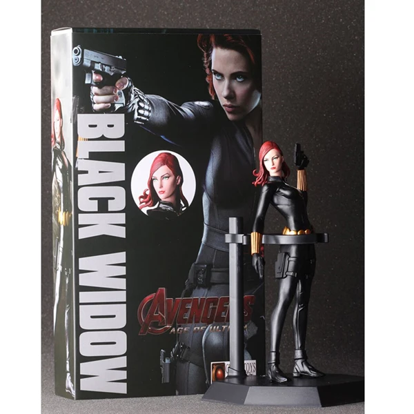 

The Avengers Black Widow PVC Action Figure Collectible Model Toys Animation High quality 17CM 7" in box Free Shipping