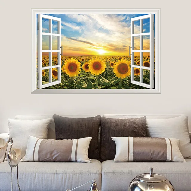 Sunflower Decor For Living Room