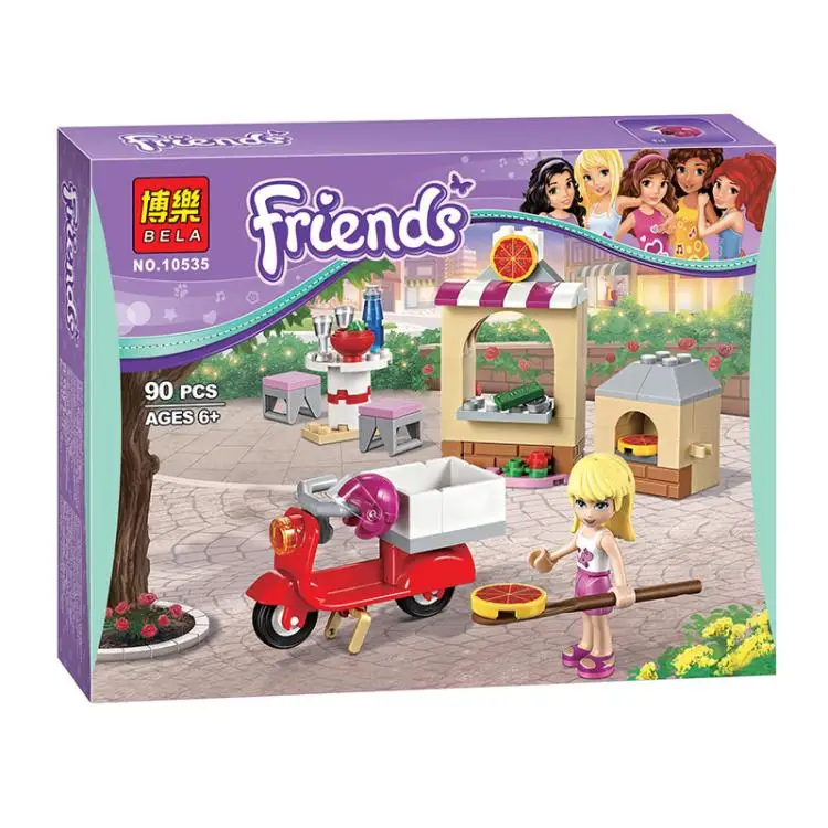 

Lepin New 10535 Stephanie's Pizzeria Girls Friends Building Blocks Bricks Toys Compatible Legoe
