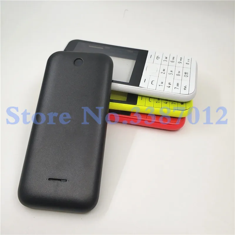 Чехол для Nokia Asha 225 N225 с английской клавиатурой и логотипом|Корпусы рамки