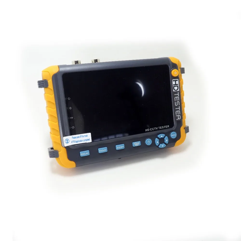 5MP CCTV Security Camera Tester With 5 Inch TFT LCD Monitor For 4 IN 1 TVI AHD CVI Analog 5MP Cam Tester Video Audio Test