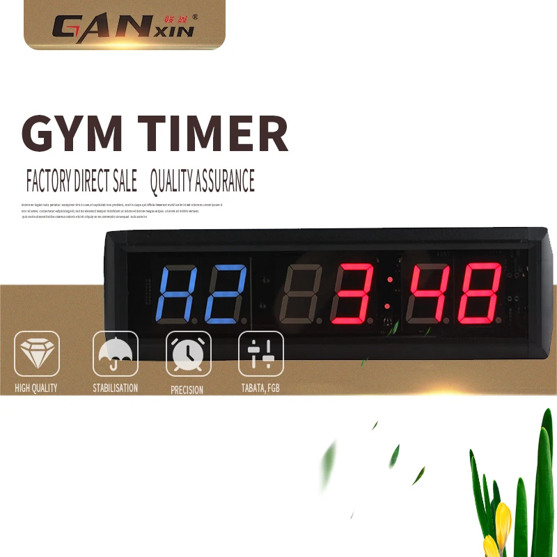 Buy [GANXIN]1.8'' 6 Digits LED Countdown Clock Garage