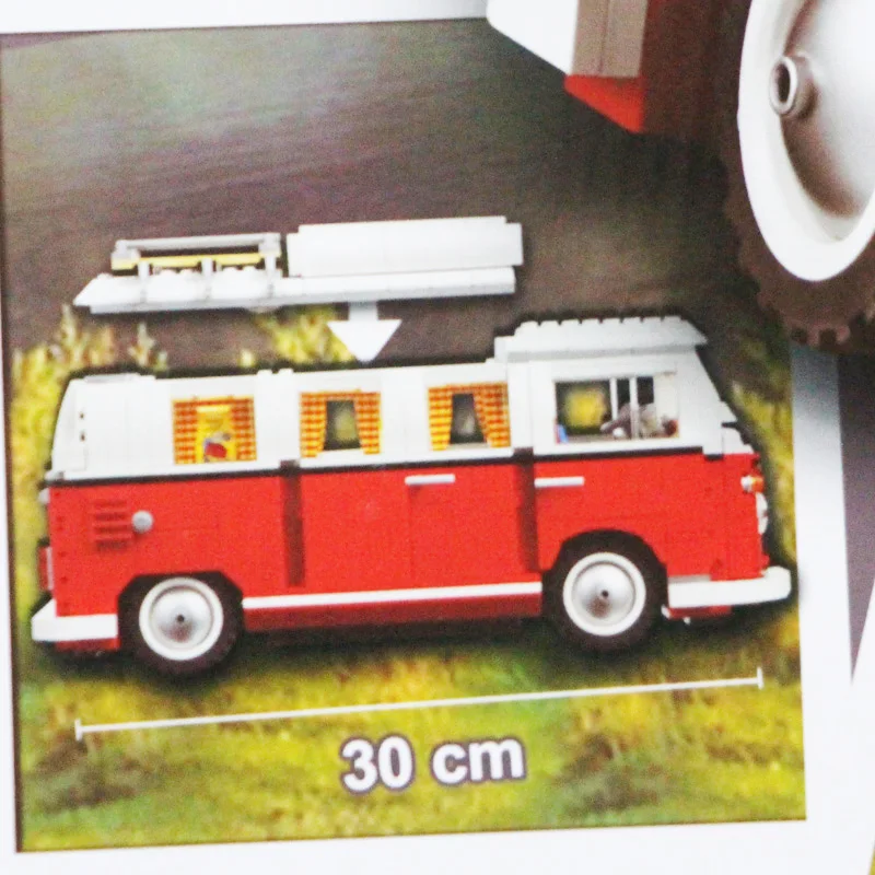 Строительные кирпичи 1354 шт. Серия Create Creator Volkswagen T1 Camper Van Модель Строительный