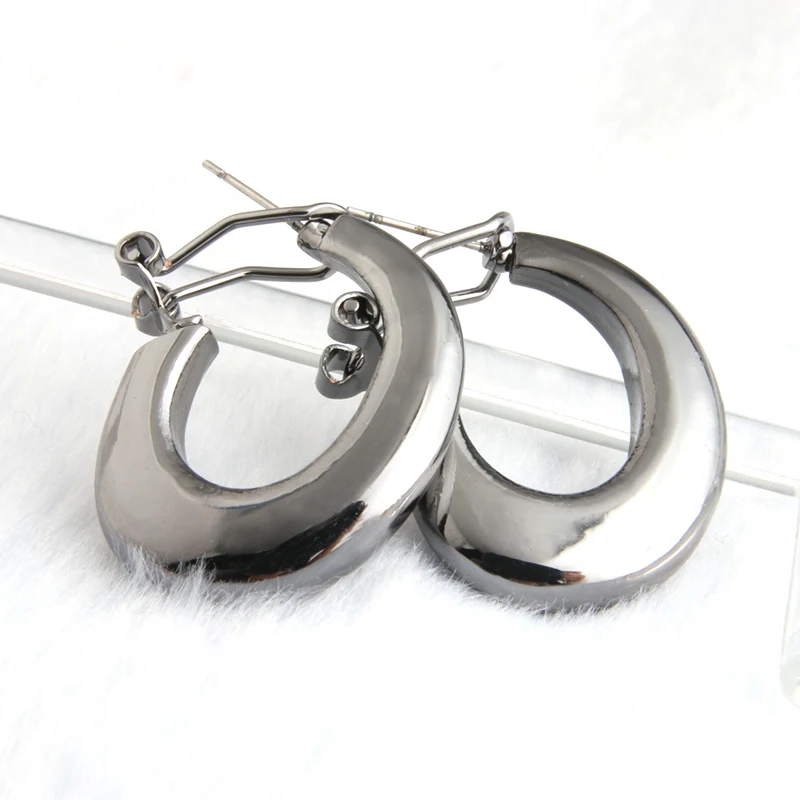 Женские большие серьги-капли NeeFu WoFu, металлическое кольцо для ушей, большие длинные серьги Brinco с принтом, аксессуары, серьги Oorbellen