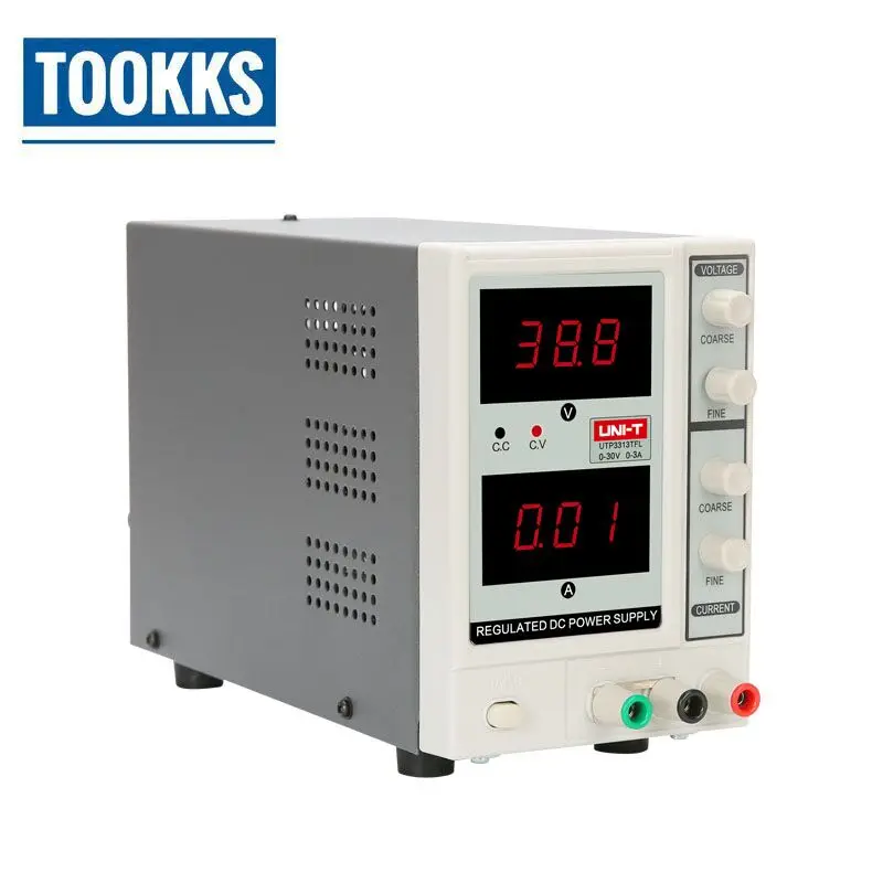 UNI T UTP3313TFL Точность DC Питание 3A ограничения тока Выходное напряжение 0 ~ 30 В телефон
