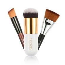 Fundación Pincel de Maquillaje 3 unids/set para Imprimación En Polvo Rubor Profesional Mango De Madera Belleza Herramienta Cosmética de Las Mujeres Esenciales