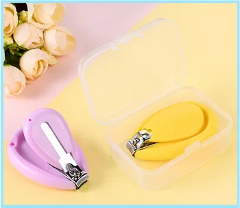 

DHL 1000pcs Safe 0-10 Y Children Baby Nail Clipper Cute Infant Finger Trimmer Scissors Child Nailnippers Baby Nail Cutters