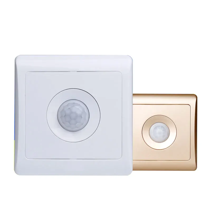   2018 New Arrivals 220v 86 Wall Smart Home Led Infrared Control Energy-saving Delay Lights Lamps Motion Sensor Light Switch
