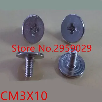 

500pcs CM3x10 m3 CM type stainless steel flat thin head screw