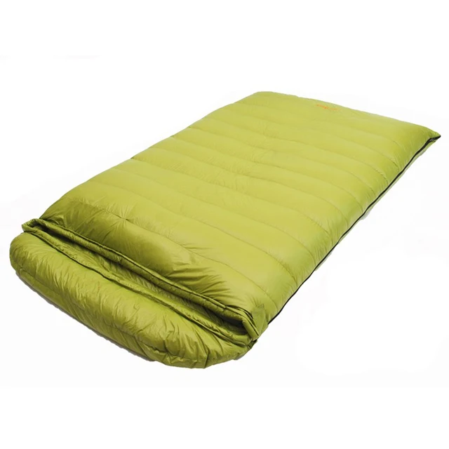 Cheap 2500/2800/3000g goose down filling waterproof comfortable double person winter down sleeping bag