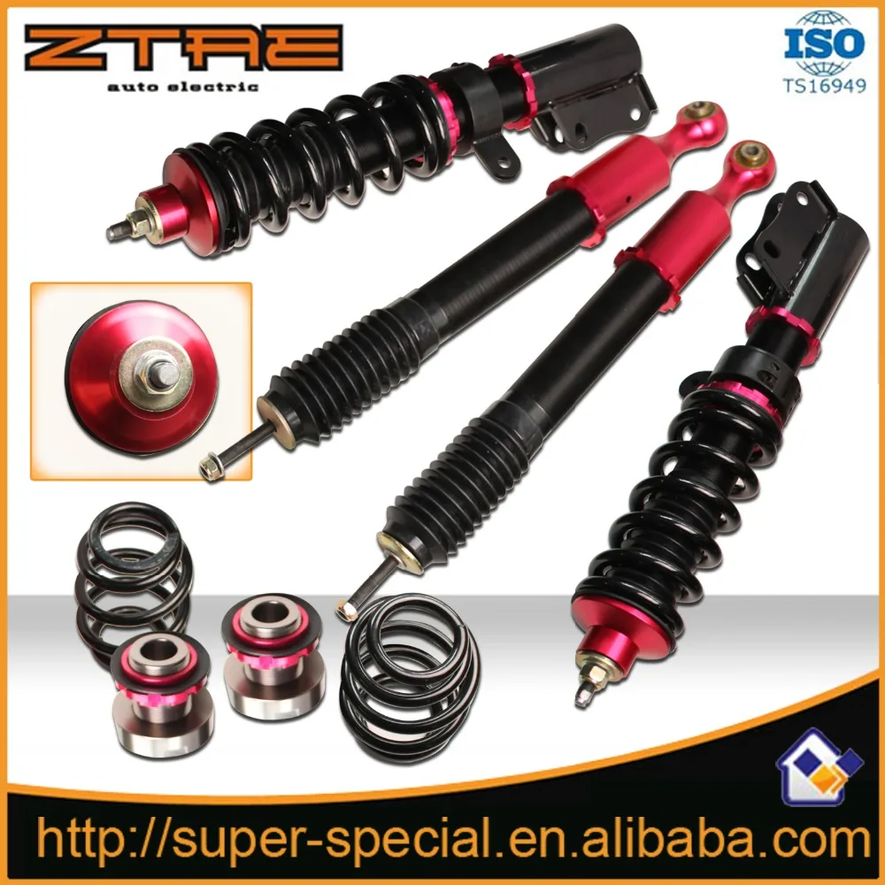 

Non-adjustable suspension coilover kits for 06-08 Honda FIT/ 2007-2008 Honda Fit GD3 Lowering Spring Strut COil Coilover Struts