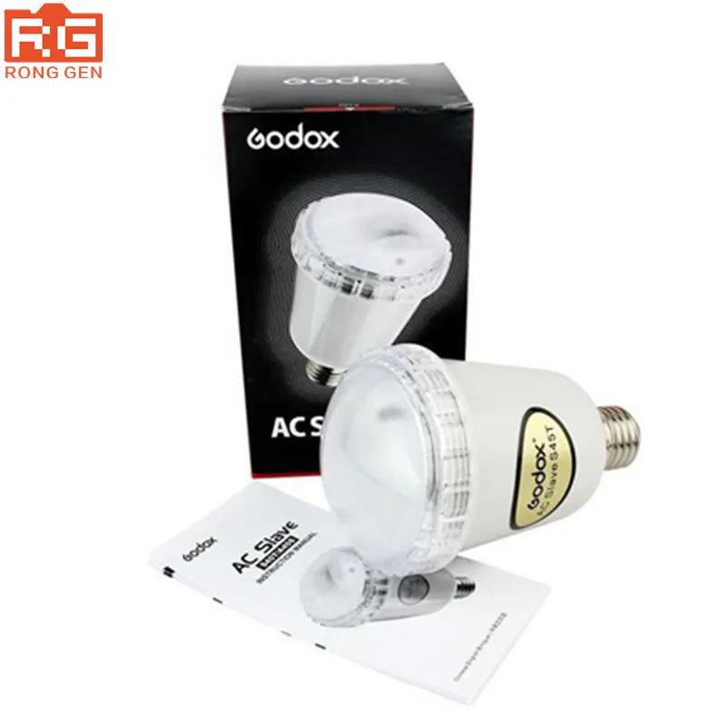 Photo Studio Strobe Light AC Slave Flash Bulb S45T 220V 45WS GN29 E27 Screw Thread For